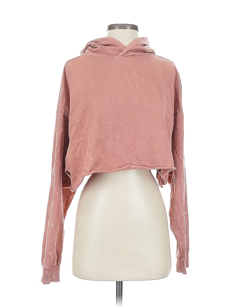 Pre-owned Asos Design Pullover Hoodie In Pink