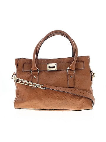 MICHAEL Michael Kors Leather Satchel (view 1)