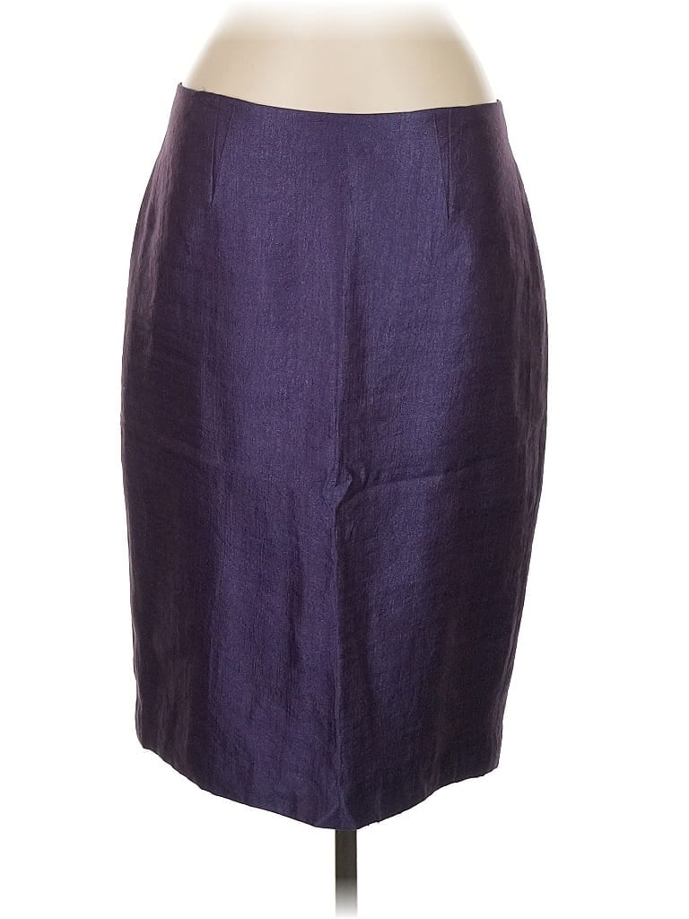 Pre-owned Kay Unger Formal Skirt In Purple