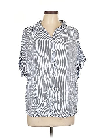 H&M L.O.G.G. Short Sleeve Blouse (view 1)