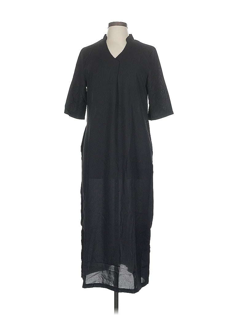 Pre-owned Unbranded Casual Dress In Black