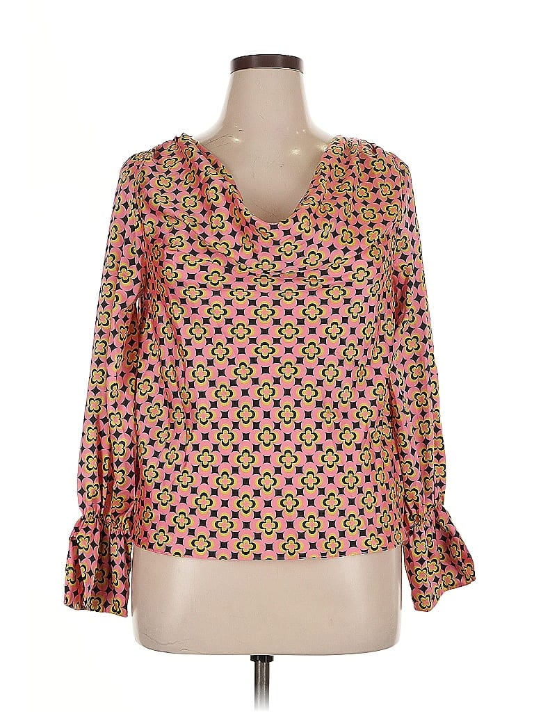 River Island 3/4 Sleeve Blouse In Multi