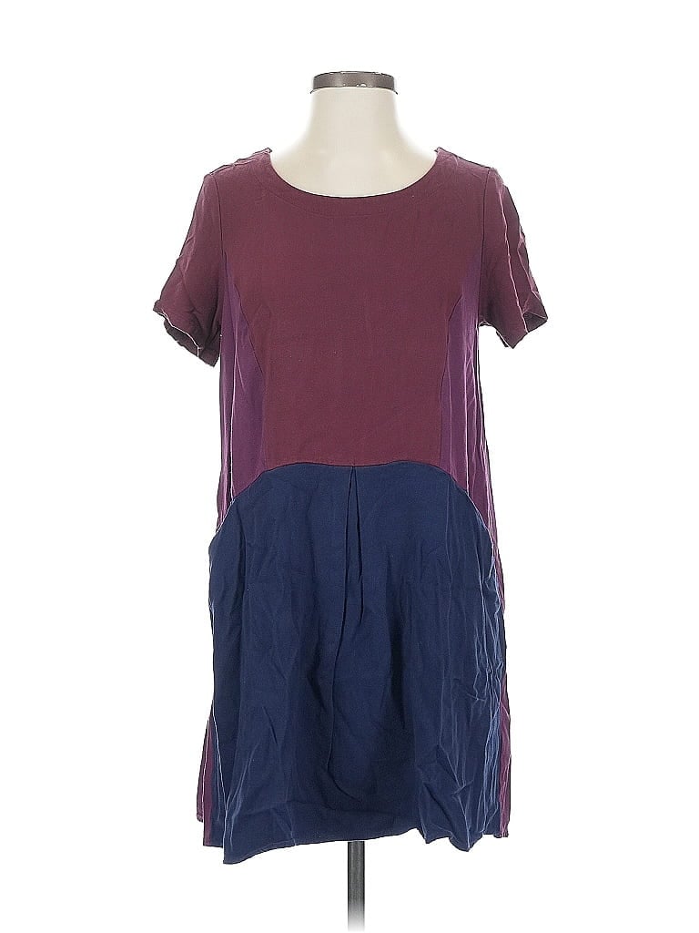 Pre-owned Just Fab Casual Dress In Purple