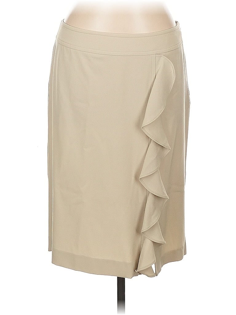 Pre-owned Grace Elements Formal Skirt In Brown