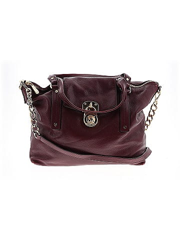 MICHAEL Michael Kors Leather Satchel (view 1)