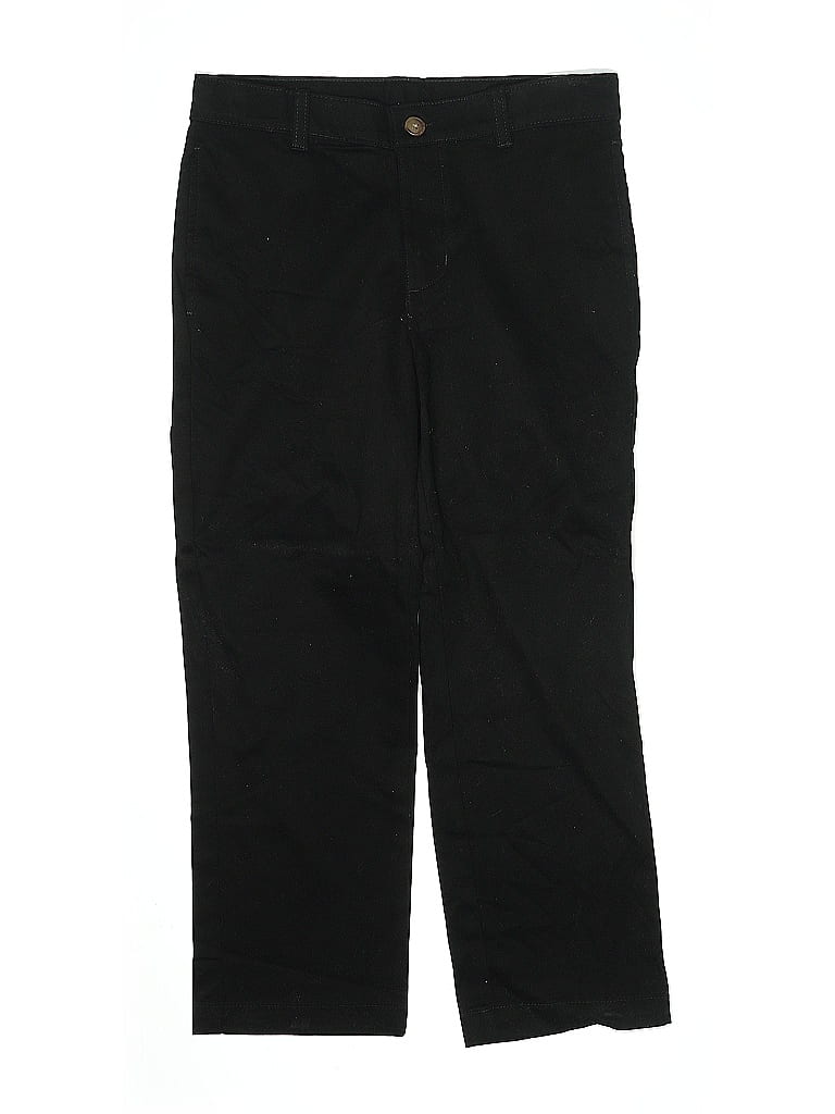 Pre-owned Wonder Nation Kids' Dress Pants In Black
