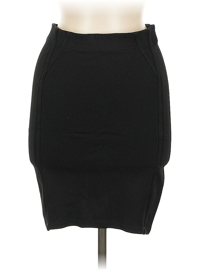 Pre-owned Bcbgmaxazria Formal Skirt In Black