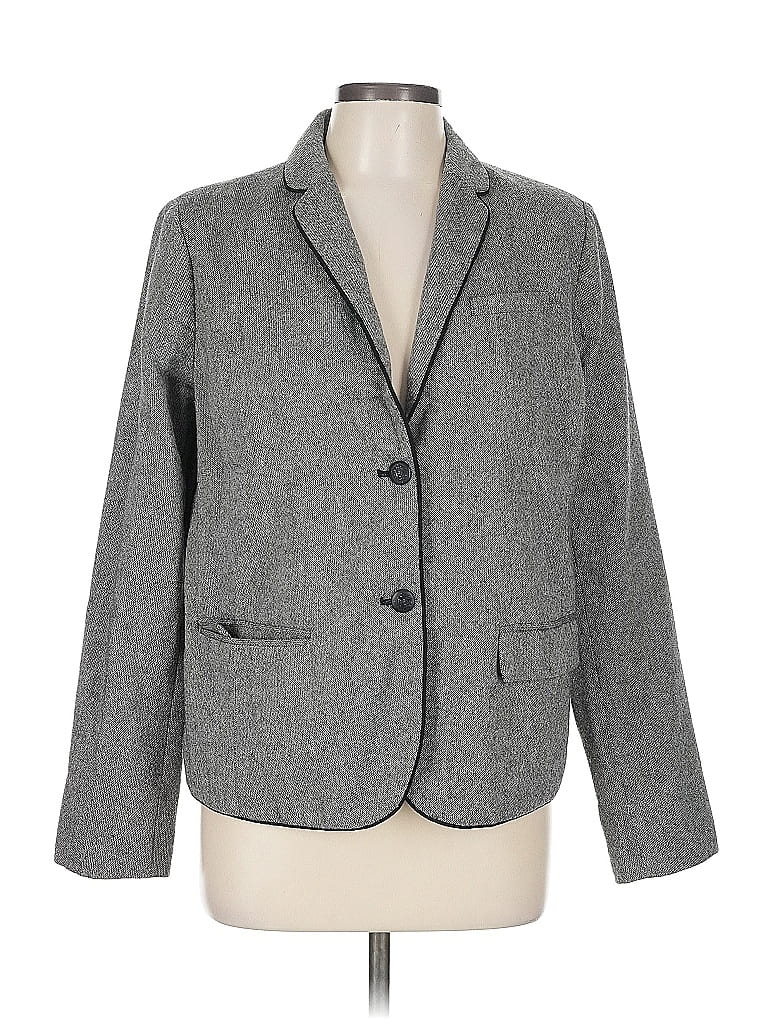 Pre-owned Gap Outlet Blazer Jacket In Gray