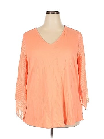 Belle By Kim Gravel 3/4 Sleeve Blouse (view 1)