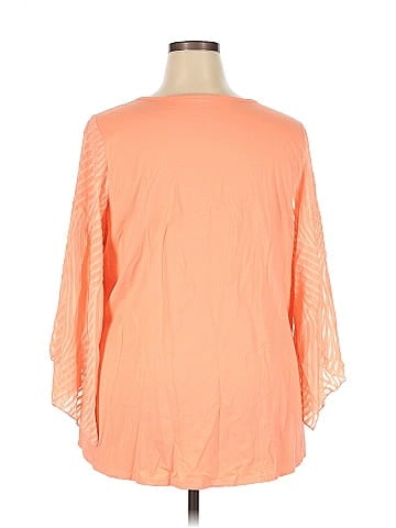 Belle By Kim Gravel 3/4 Sleeve Blouse (view 2)