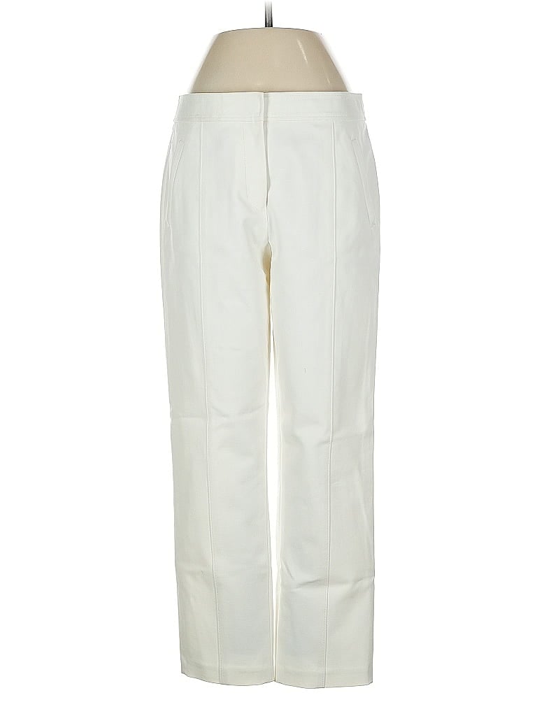Pre-owned Tory Burch Casual Pants In White