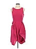 BCBGMAXAZRIA 100% Polyester Solid Pink Cocktail Dress Size 2 - photo 1