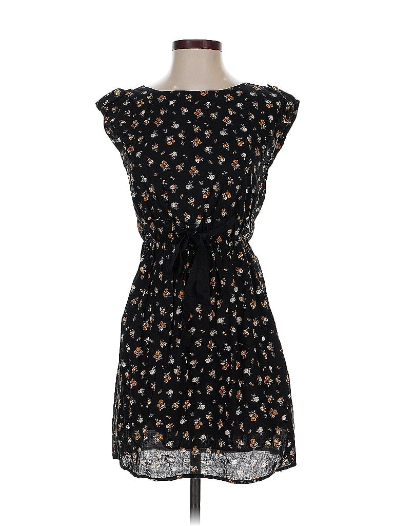 Pre-owned Assorted Brands Casual Dress In Black