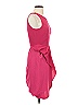 BCBGMAXAZRIA 100% Polyester Solid Pink Cocktail Dress Size 2 - photo 4