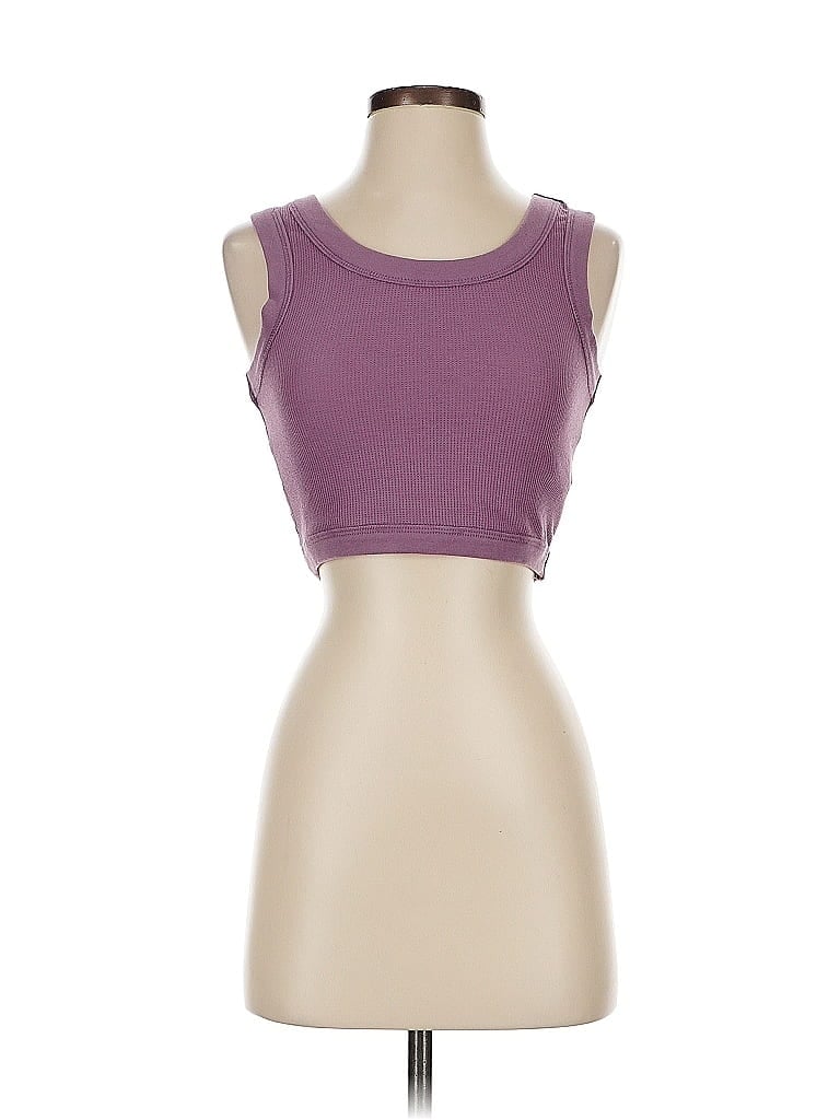 Pre-owned Madewell Sports Bra In Purple