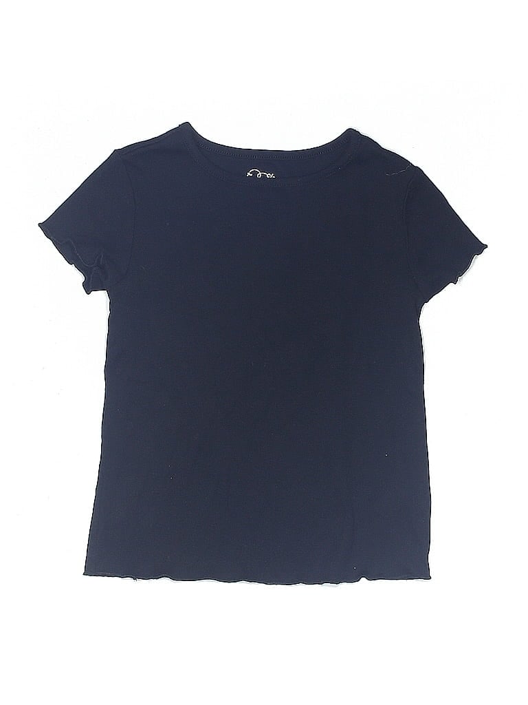 Click to view more detailed imagery on our partner's website Pre-owned Art Class Kids' Short Sleeve Top Blue Keyhole Neckline Tops