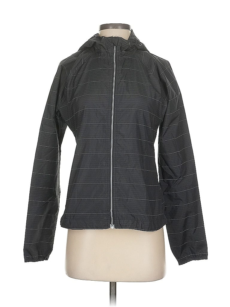 Pre-owned Athleta Jacket In Gray