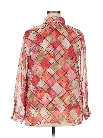 Alfred Dunner Long Sleeve Blouse (view 2)