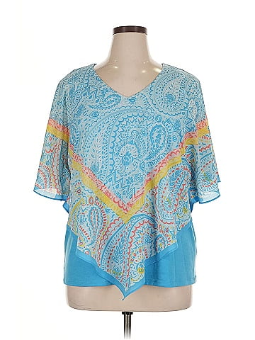Ruby Rd. Short Sleeve Blouse (view 1)