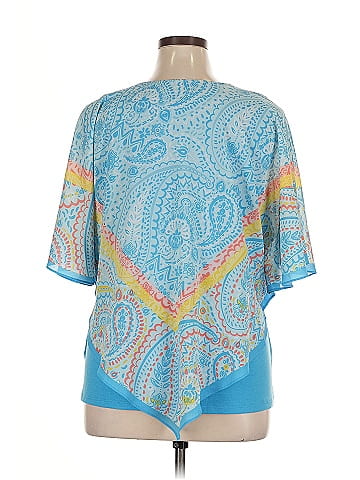 Ruby Rd. Short Sleeve Blouse (view 2)