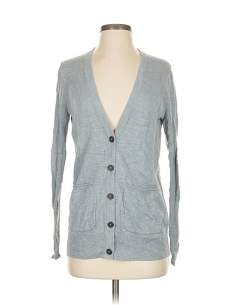Pre-owned Madewell Cardigan Sweater In Gray