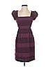Nanette Lepore Stripes Purple Cocktail Dress Size S (estimated) - photo 1