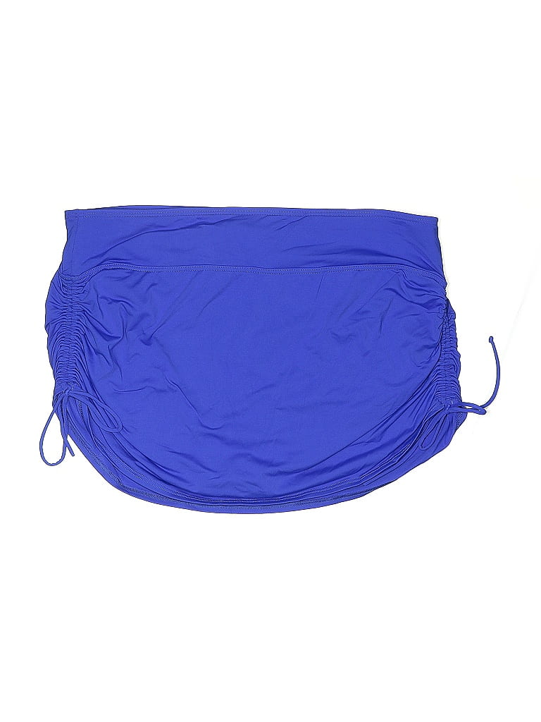 Pre-owned Lands' End Swimsuit Bottoms In Blue