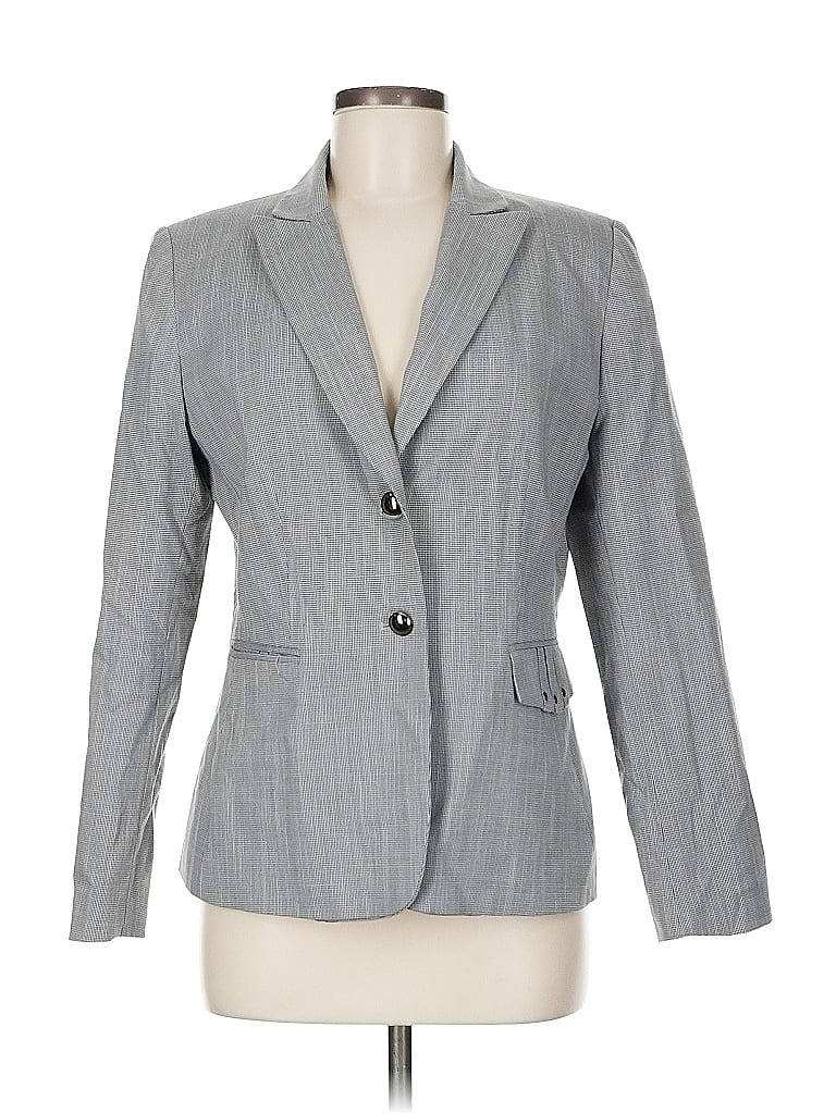 Pre-owned Tahari By Asl Blazer Jacket In Gray