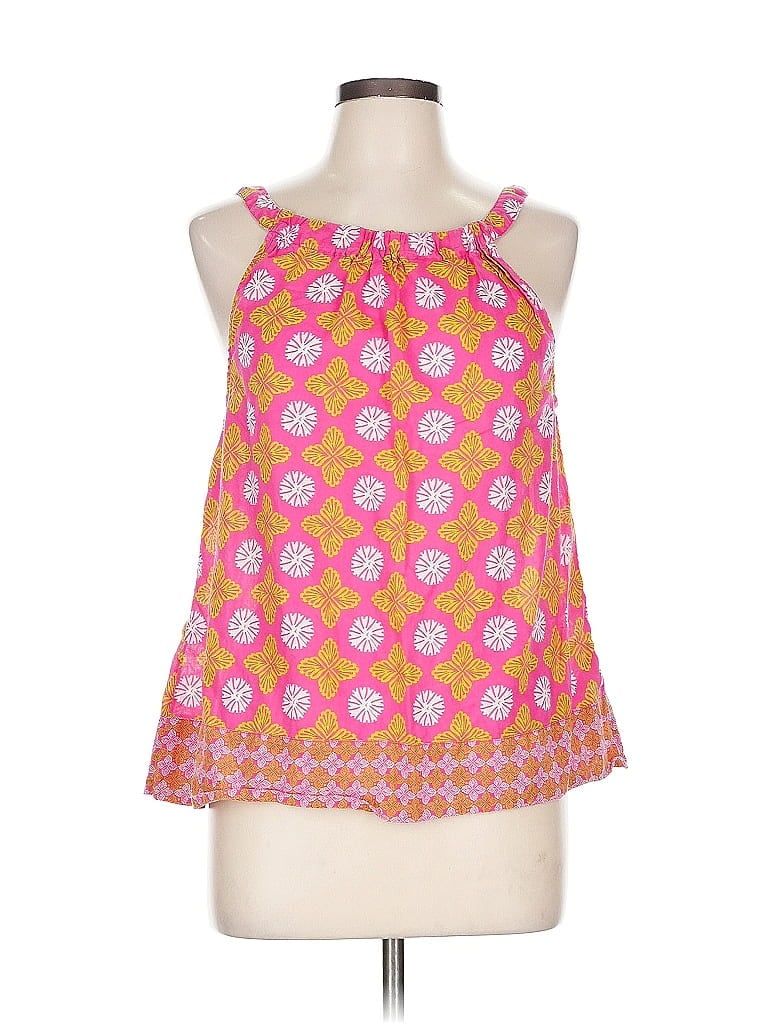 Pre-owned Sigrid Olsen Sleeveless Blouse In Pink