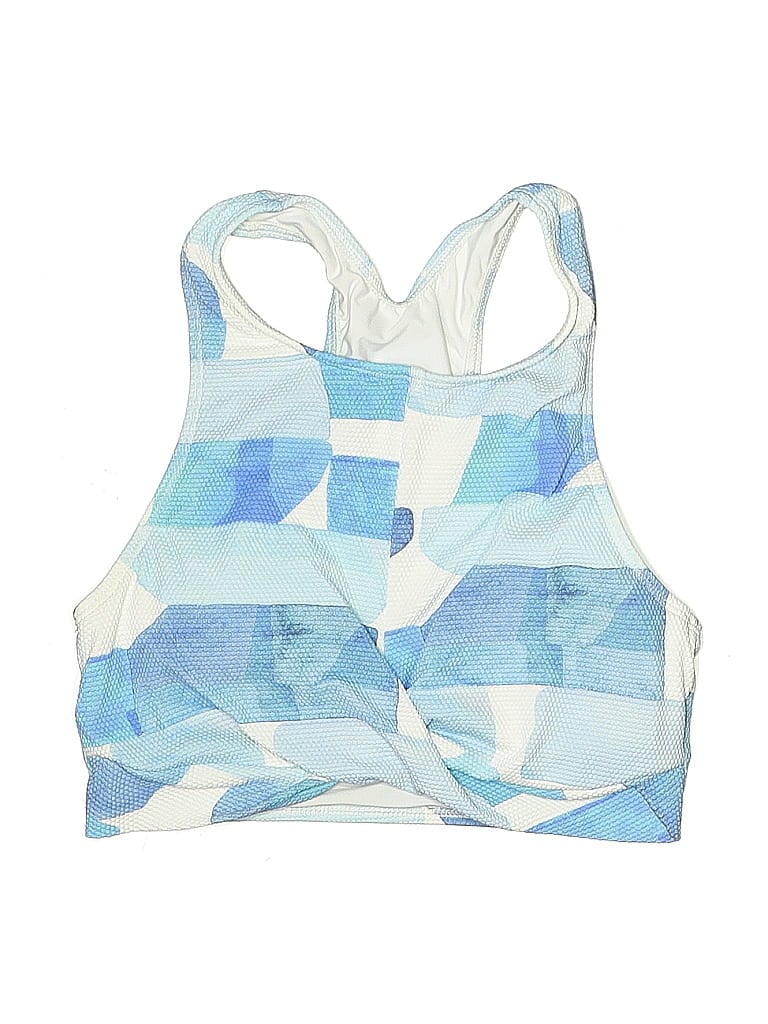 Pre-owned Splendid Swimsuit Top Blue Swimwear