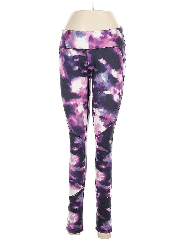 Pre-owned Apana Active Pants In Purple