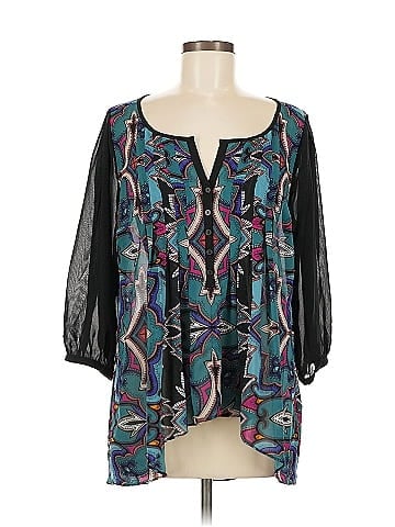 Nicole by Nicole Miller 3/4 Sleeve Blouse (view 1)