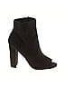 Wild Diva Black Ankle Boots Size 5 1/2 - photo 1