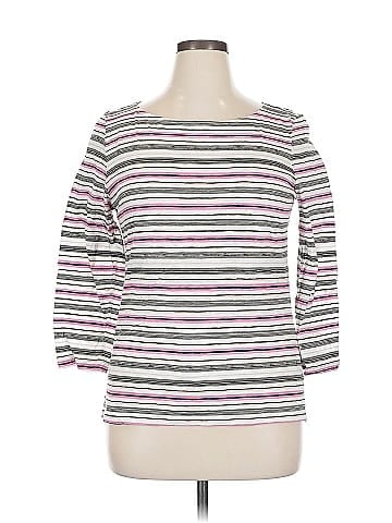 Ann Taylor LOFT Outlet 3/4 Sleeve T-Shirt (view 1)