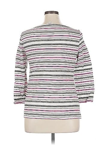 Ann Taylor LOFT Outlet 3/4 Sleeve T-Shirt (view 2)