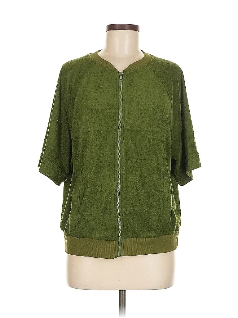 Pre-owned Out From Under Kimono In Green