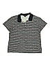 Lands' End Gray Short Sleeve Polo Size 10 - 12 - photo 1
