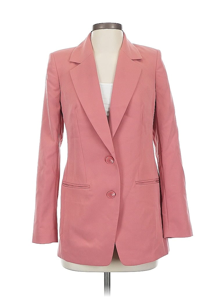 Pre-owned Express Blazer Jacket In Pink