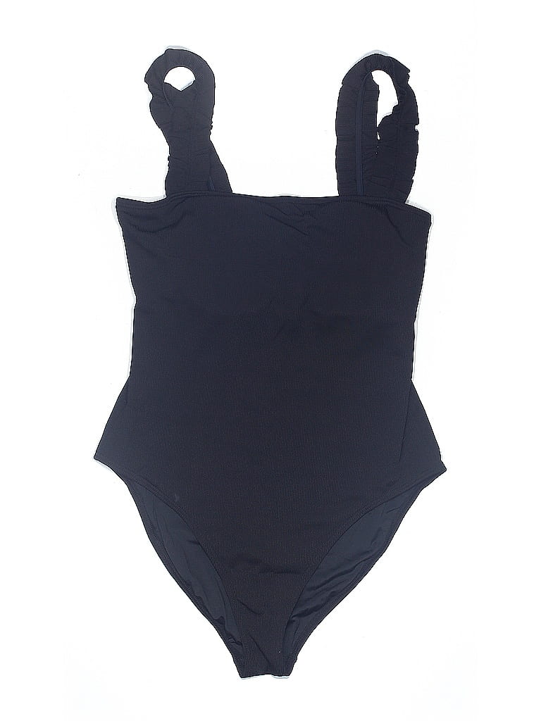 Pre-owned Unbranded Bodysuit In Black