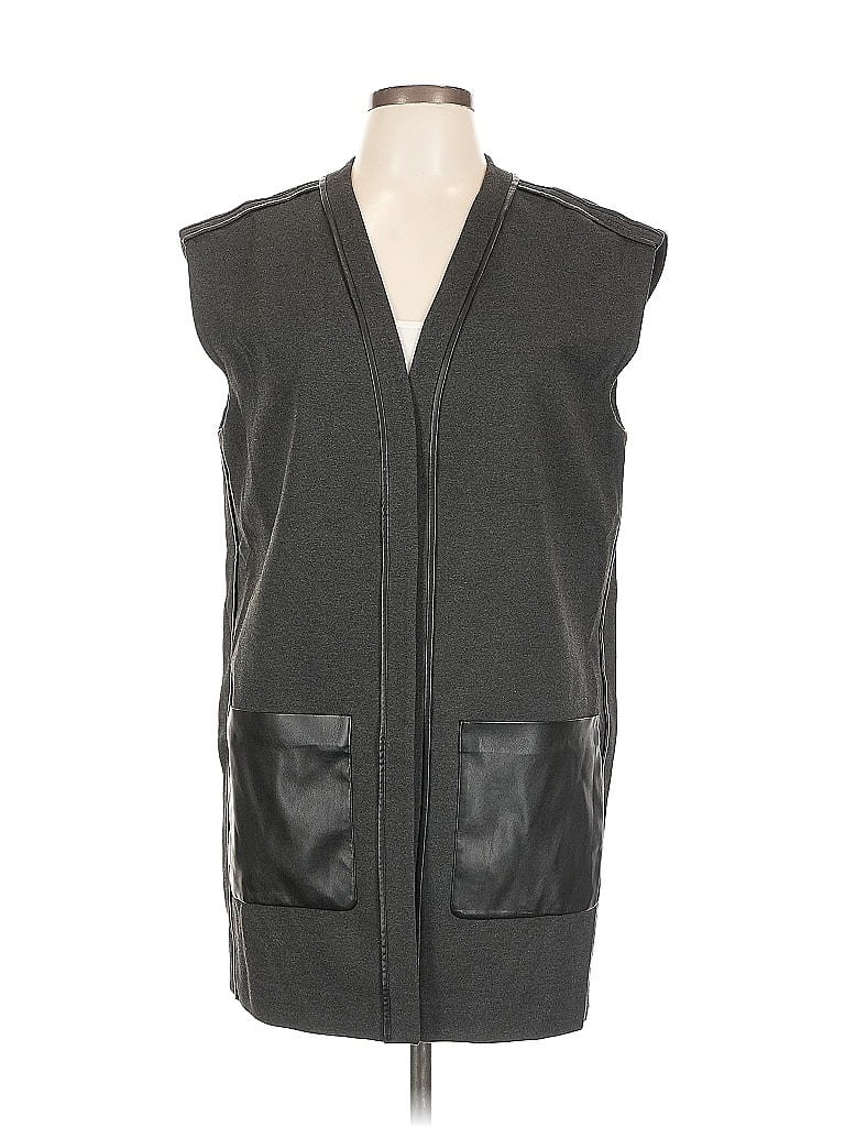 Pre-owned Lafayette 148 Vest In Gray