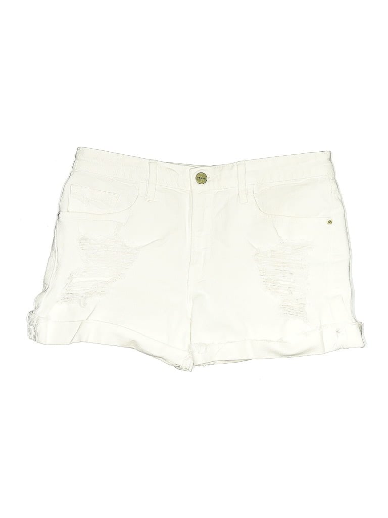 Pre-owned Frame Shorts In White