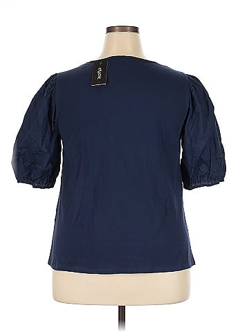 City Chic 3/4 Sleeve T-Shirt (view 2)