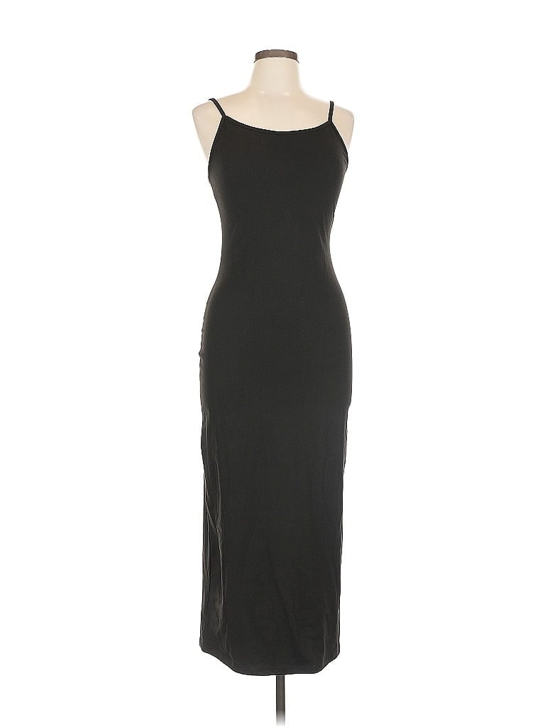 Pre-owned Shein Casual Dress In Black