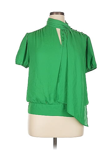 7th Avenue Design Studio New York & Company Short Sleeve Blouse (view 1)