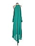 BCBGMAXAZRIA Runway 100% Polyester Teal Casual Dress Size S - photo 2
