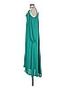 BCBGMAXAZRIA Runway 100% Polyester Teal Casual Dress Size S - photo 5