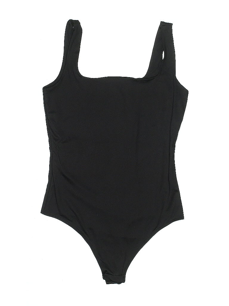 Pre-owned Unbranded Bodysuit In Black