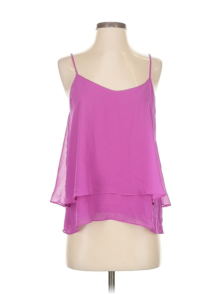 Pre-owned Gianni Bini Tank Top Pink Halter Neckline Tops