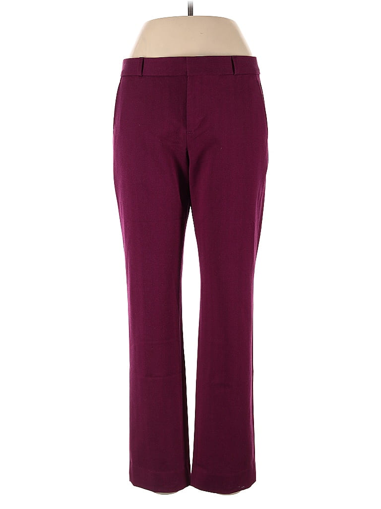Pre-owned Banana Republic Casual Pants In Burgundy