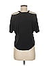 Seductions 100% Rayon Black Short Sleeve Top Size M - photo 2
